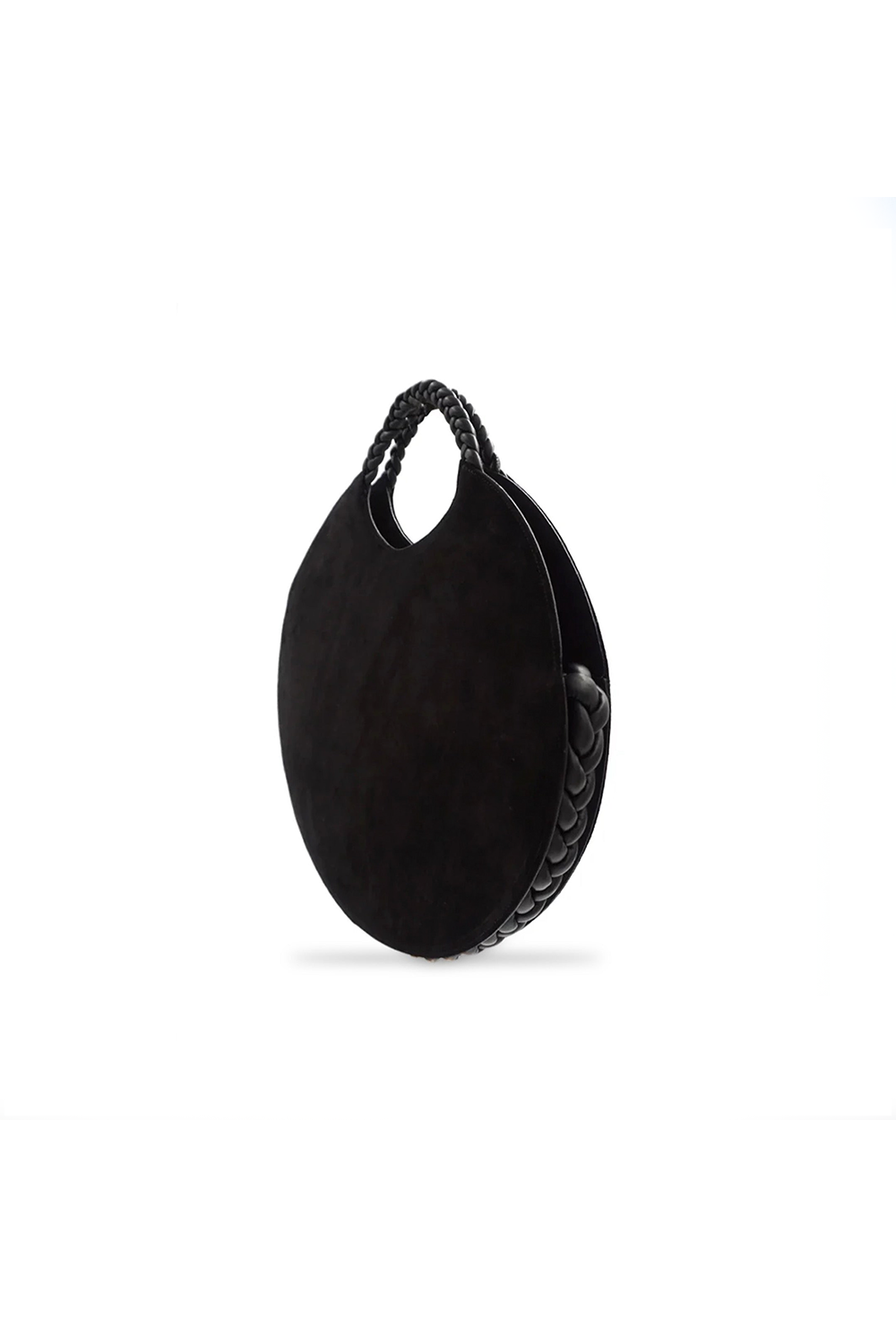 Luna Bag in Black Suede/Nappa Leather