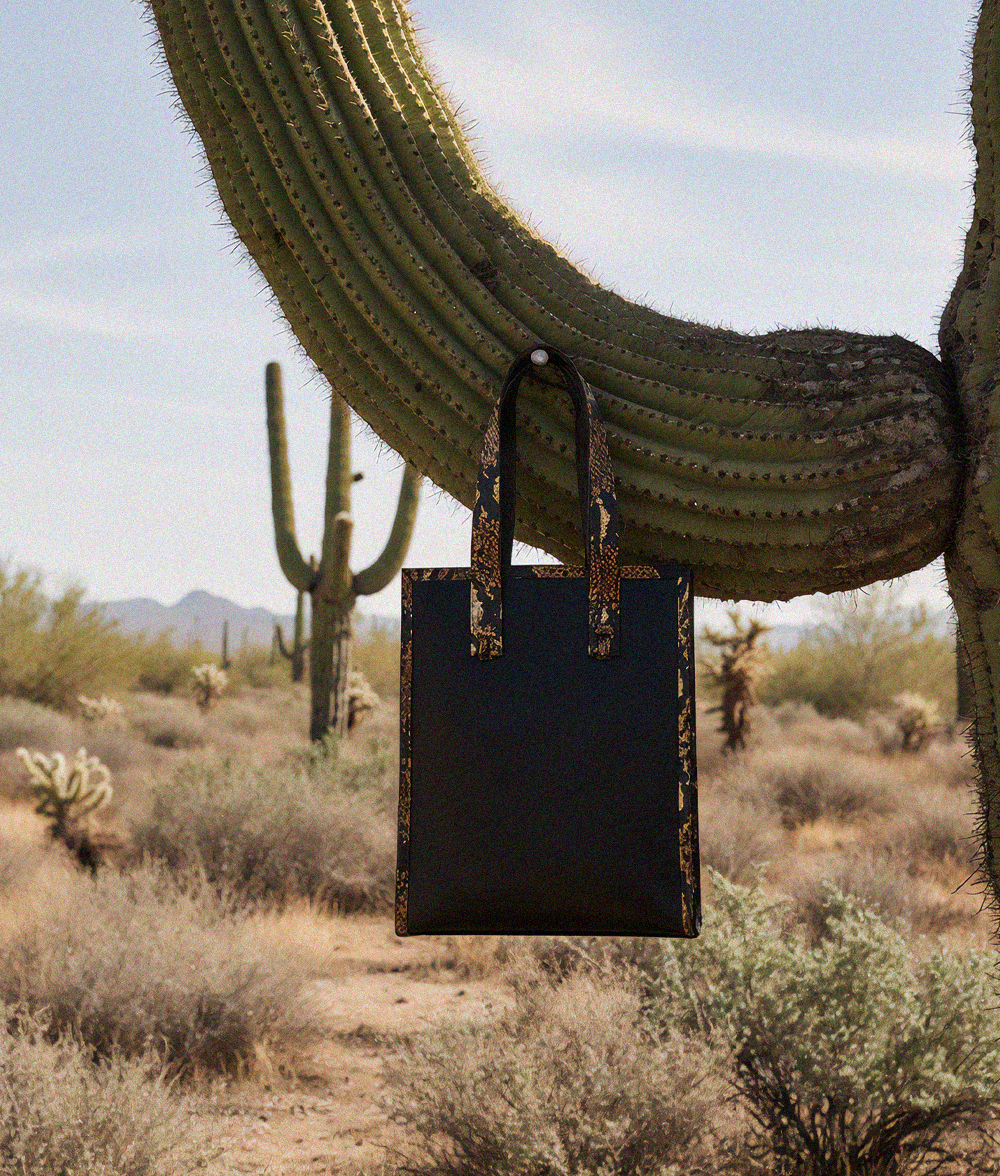 Adriana in Black Leather