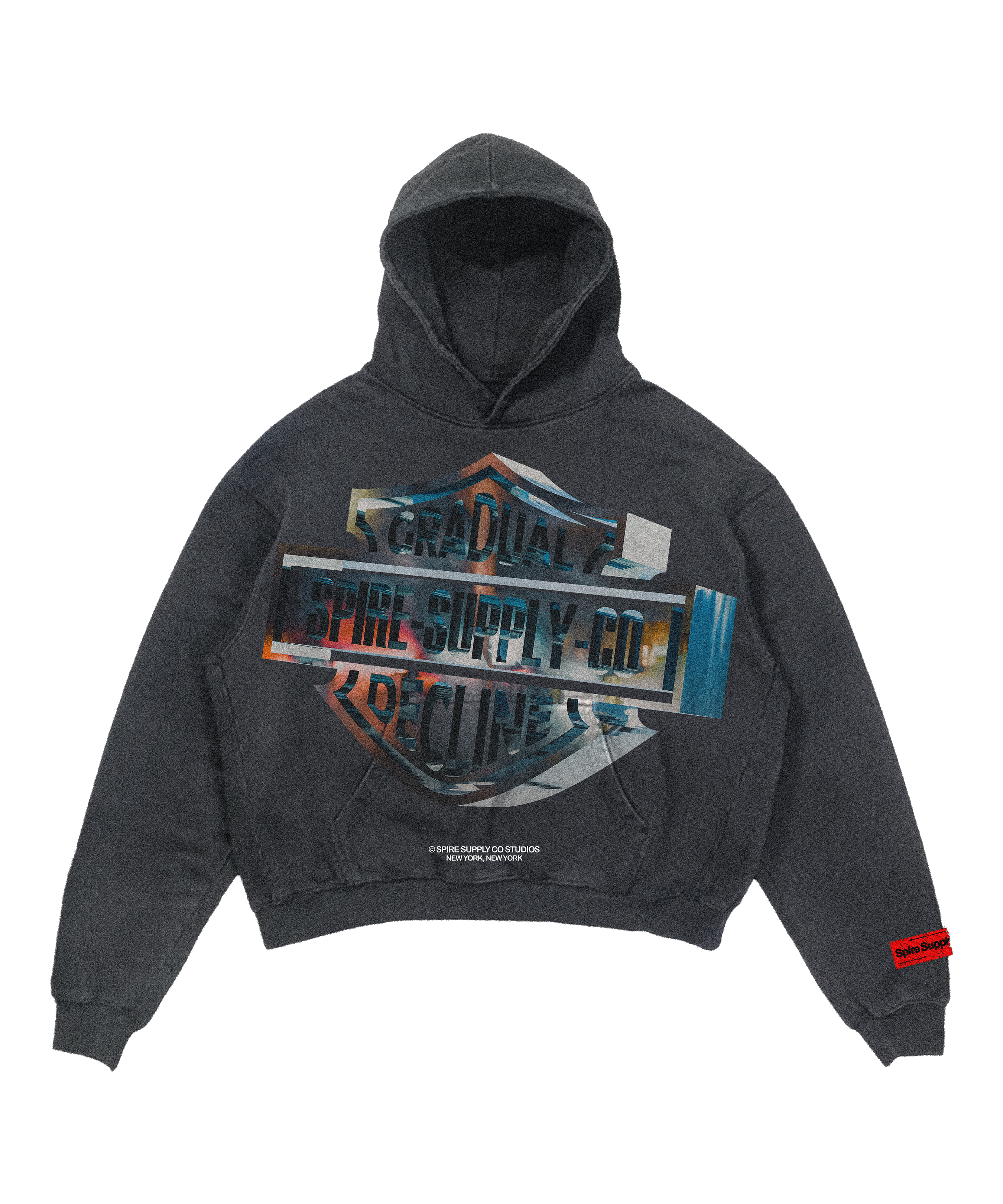 SPIRE "HOT-ROD" VINTAGE HOODIE