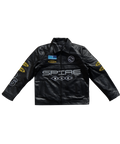 SPIRE "SAKI" LEATHER JACKET (ONYX)